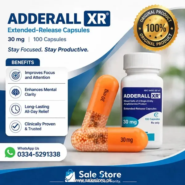 Adderall XR Tablets Price In Pakistan