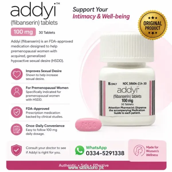 Addyi Tablets in Pakistan