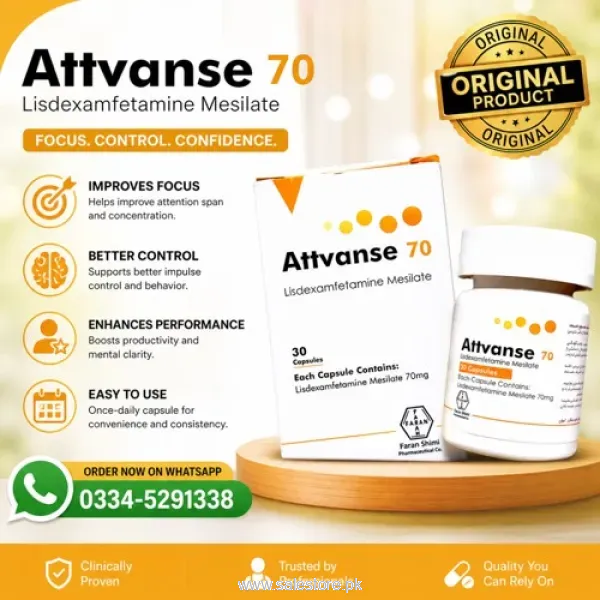 Attvanse 70mg Tablets In Pakistan