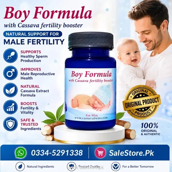 Baby Boy Formula Cassava Fertility Booster In Pakistan
