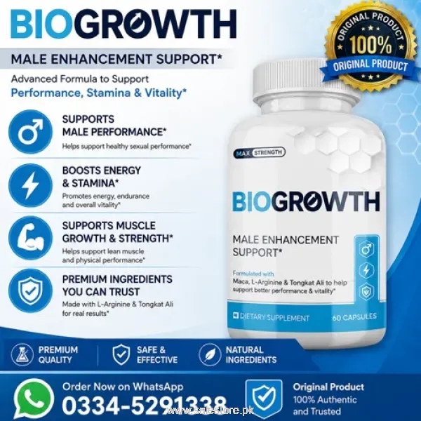 Biogrowth Male Pills In Pakistan