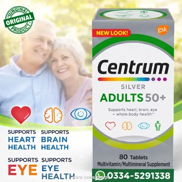 Centrum Silver Adults 50+ Multivitamins In Pakistan