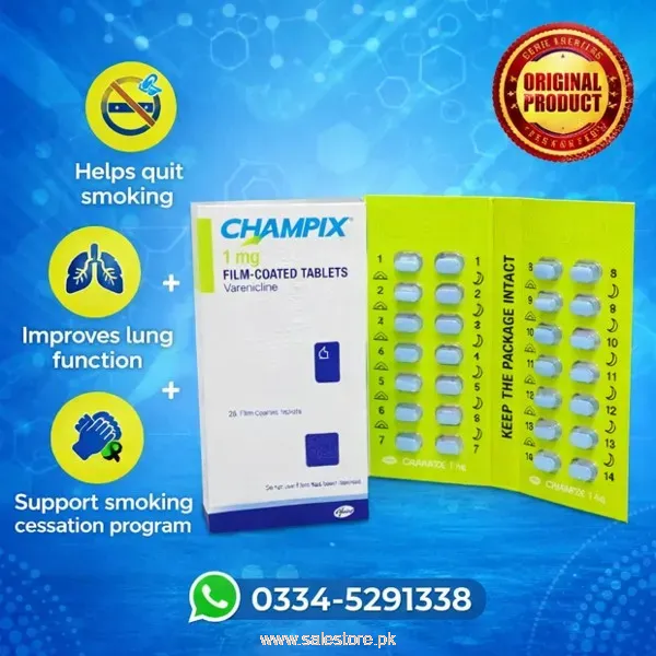 Chantix Varenicline Tablets 1mg In Pakistan