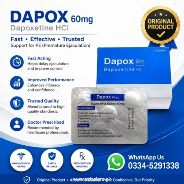 Dapox 60 Mg In Pakistan