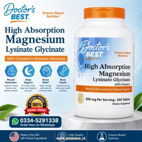 Doctor's Best High Absorption Magnesium In Pakistan