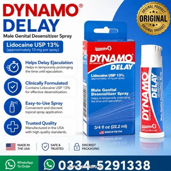 Dynamo Delay Spray In Pakistan