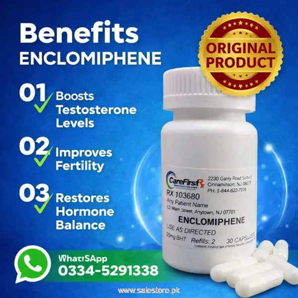 Enclomiphene Capsules In Pakistan