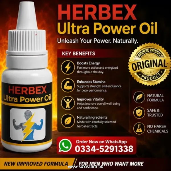 Herbex Ultra Power Oil In Pakistan