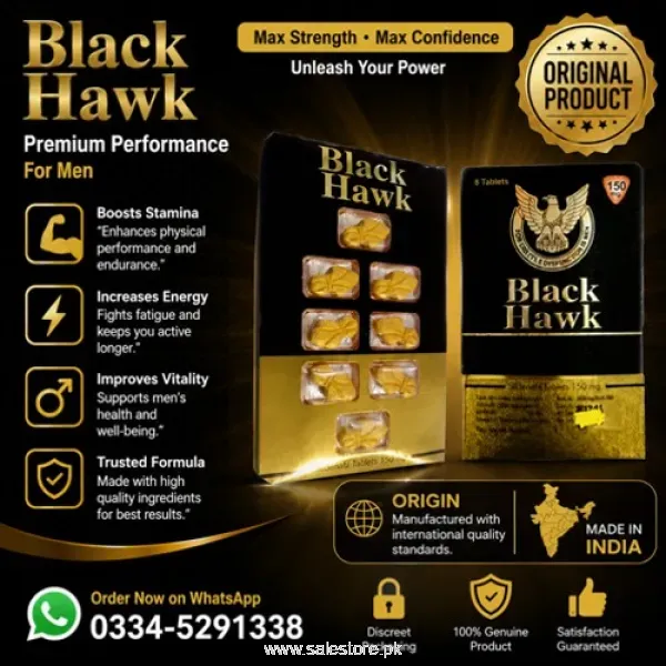 Indian Black Hawk Tablets in Pakistan