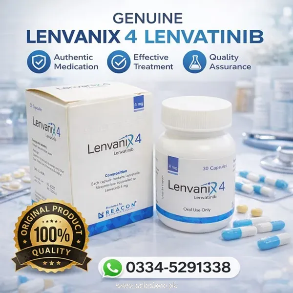 Lenvanix 4mg Capsule Price In Pakistan