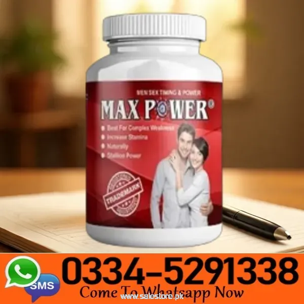 Max Power Herbal Capsule In Pakistan