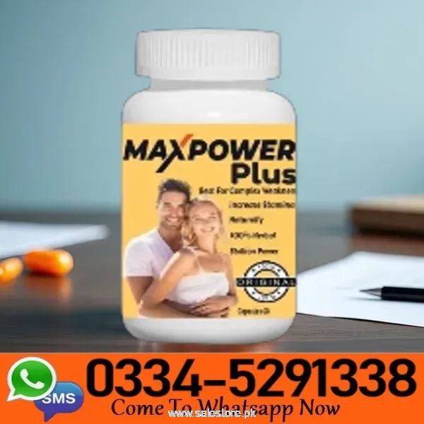 Max Power Plus Capsules In Pakistan