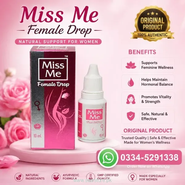 Miss Me Ready Girl Ayurvedic Drop In Pakistan