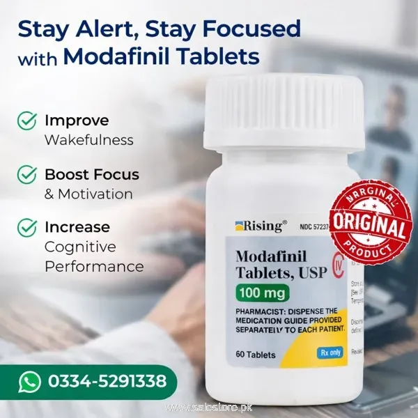 Modafinil Tablets USP 100mg In Pakistan