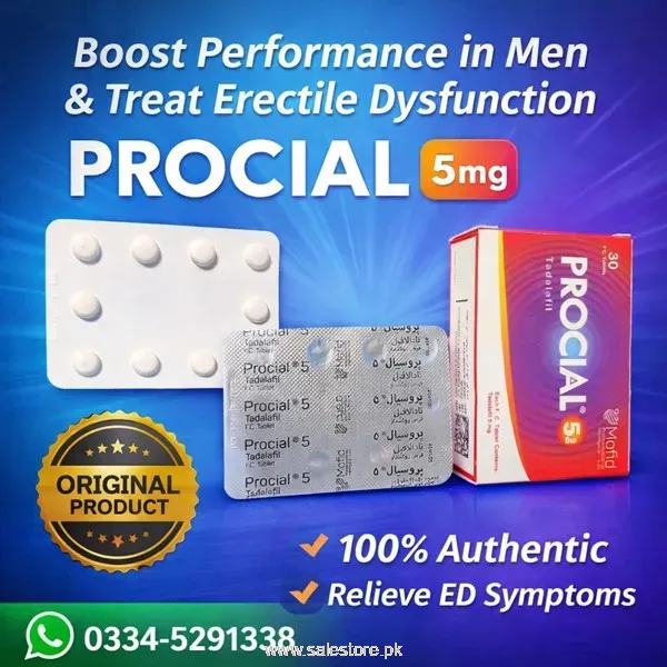 Procial Tadalafil Tablets 5Mg Price In Pakistan
