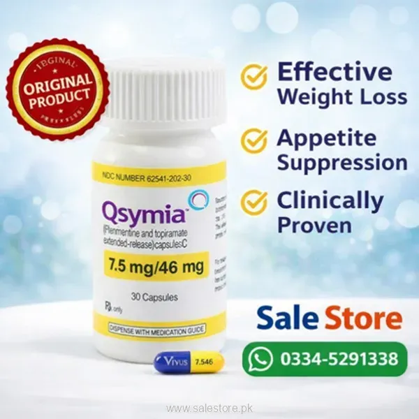 Qsymia 7.5 Mg/46 Mg Capsules In Pakistan