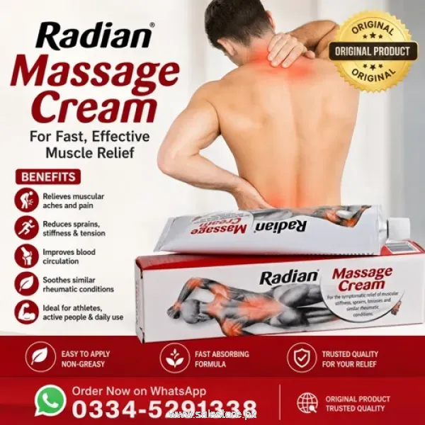 Radian Massage Cream in Pakistan