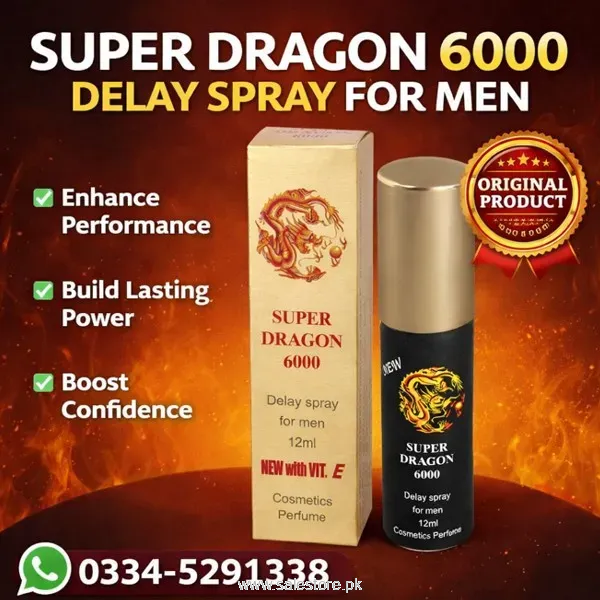 Super Dragon 6000 12Ml Delay Spray In Pakistan