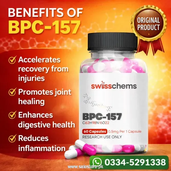 Swiss Chems Bpc-157 Advanced Research Peptide In Pakistan