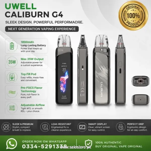 Uwell Caliburn G4 Pro Koko in Pakistan