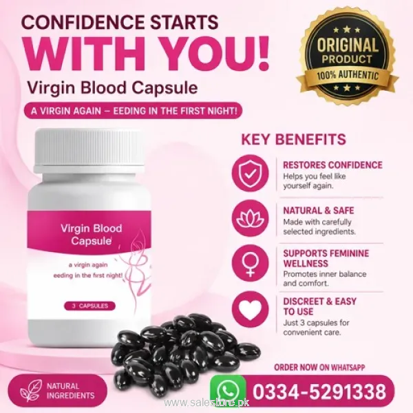 Virgin Blood Capsule in Pakistan